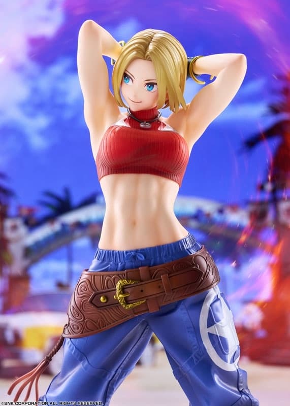 Fighting Girls Collection THE KING OF FIGHTERS XV Blue Mary 1/7 Complete Figure, view 13 of 14