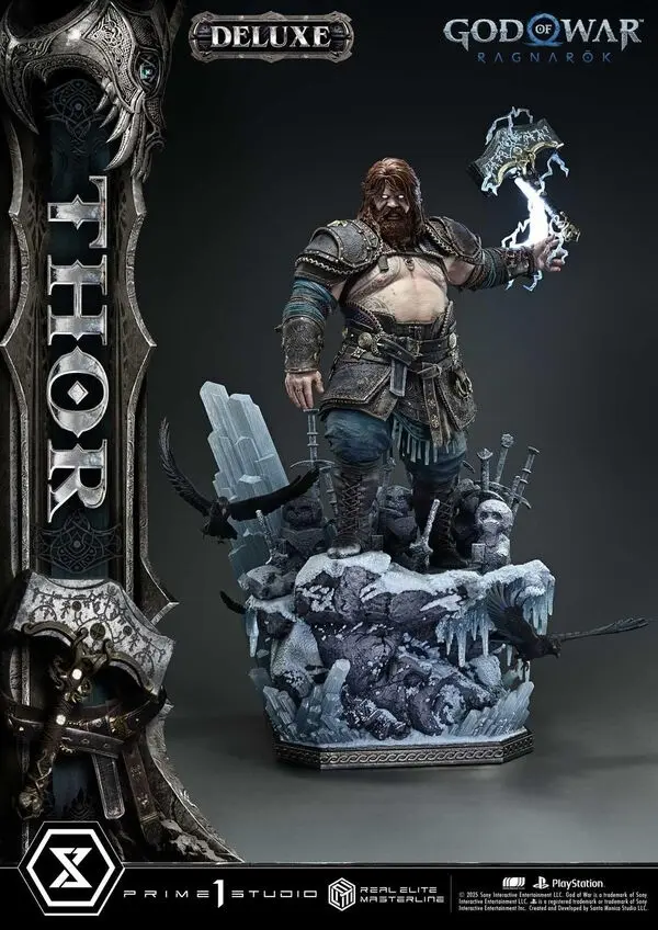 God of War Ragnarök - Thor - Real Elite Masterline (REMGOW-02DXS) - 1/3 - DX Bonus Version