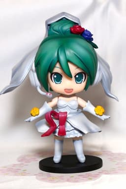 Hatsune Miku -Project Diva- - Hatsune Miku - Nendoroid (Unofficial) - White Dress