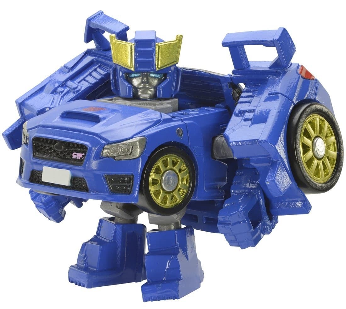 Transformers - Streak - Q Transformers (QT-16) - Bluestreak - Subaru WRX Sti, view 2 of 2