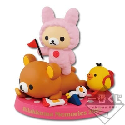 Rilakkuma - Kiiroitori - Korilakkuma - Ichiban Kuji - Ichiban Kuji Rilakkuma 10th Anniversary (C prize) - 2007 Korirakkumaβ¦