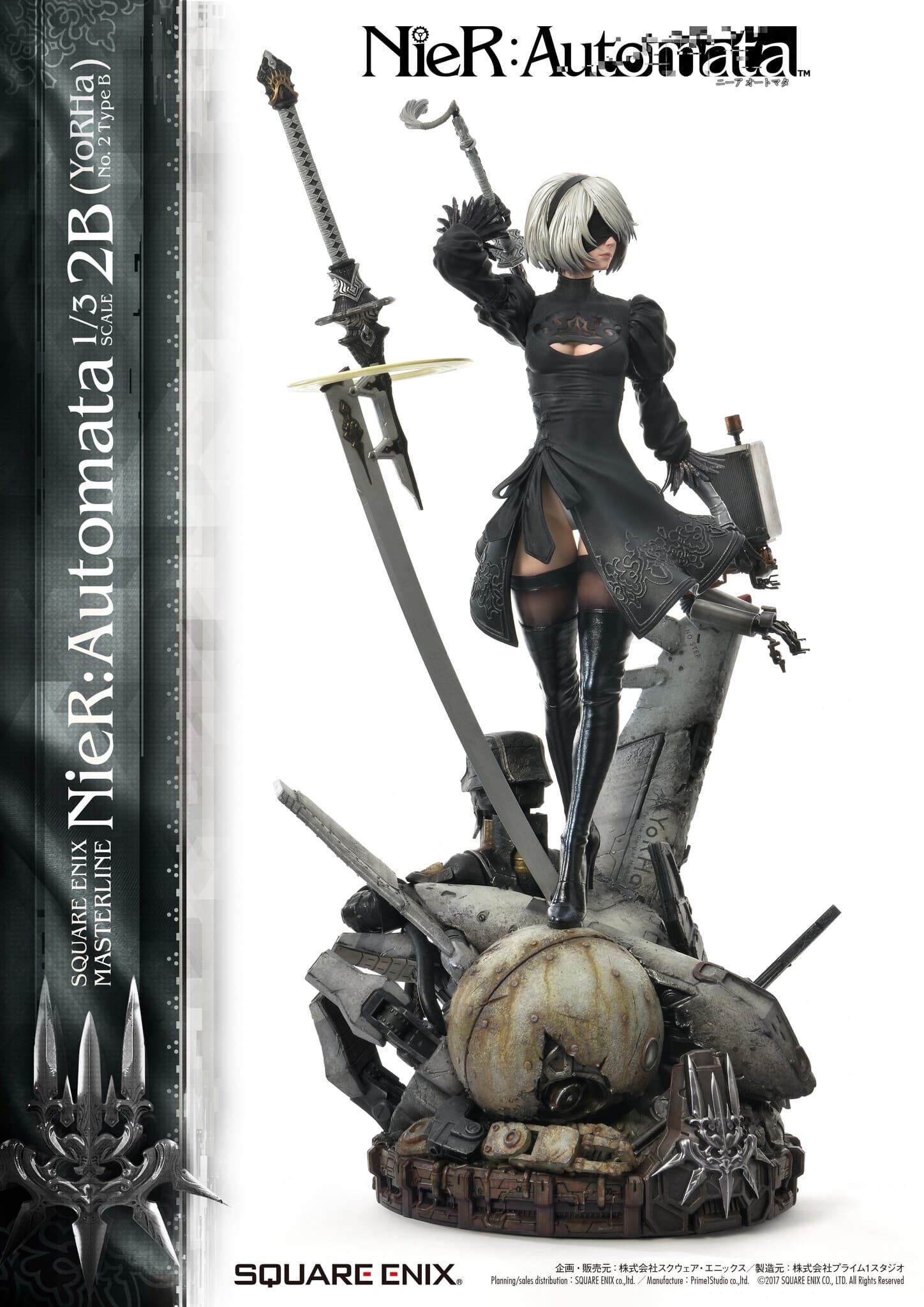 NieR: Automata - Pod 042 - YoRHa No. 2 Type B - Square Enix Masterline (SEM-05) - 1/3, view 14 of 24