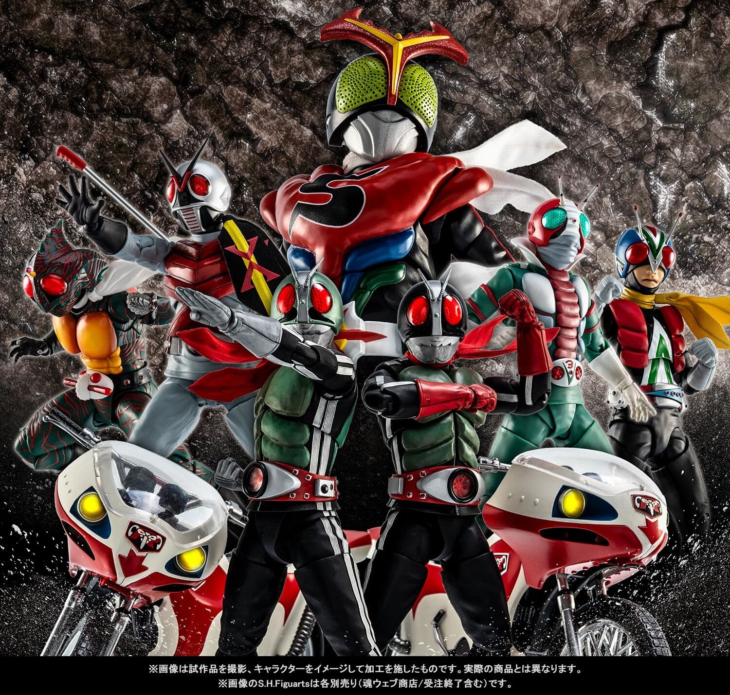 Kamen Rider - Kamen Rider Shin Ichigo - S.H.Figuarts - S.H.Figuarts Shinkocchou Seihou - Legendary Showa…, view 20 of 23