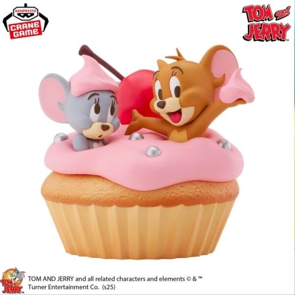Tom and Jerry - Jerry - Tuffy - Big Size Soft Vinyl Figure - Sofubi Figure - Sweet Cupcake