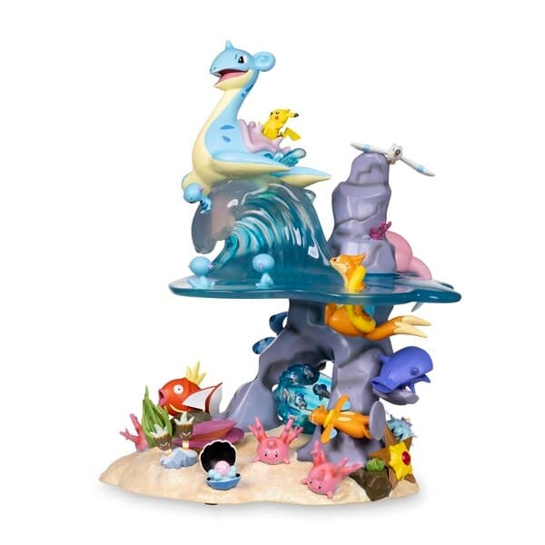 Pocket Monsters - Buoysel - Camome - Floazel - Hidoide - Hitodeman - Kametete - Koiking - Laplace - Mijumaru - Pearlulu - Pikachu - Protoga - Shellder - Sunnygo - Upah - Yadon - Yowashi - Diorama - Ocean of Friendship
