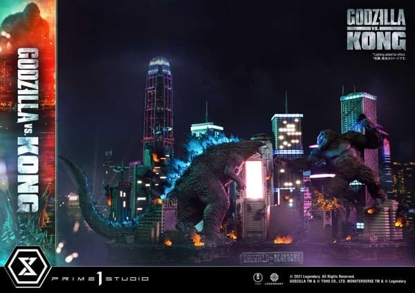 Godzilla vs. Kong - Gojira - King Kong - Diorama - Ultimate Diorama Masterline (UDMGVK-03) - Final Battle