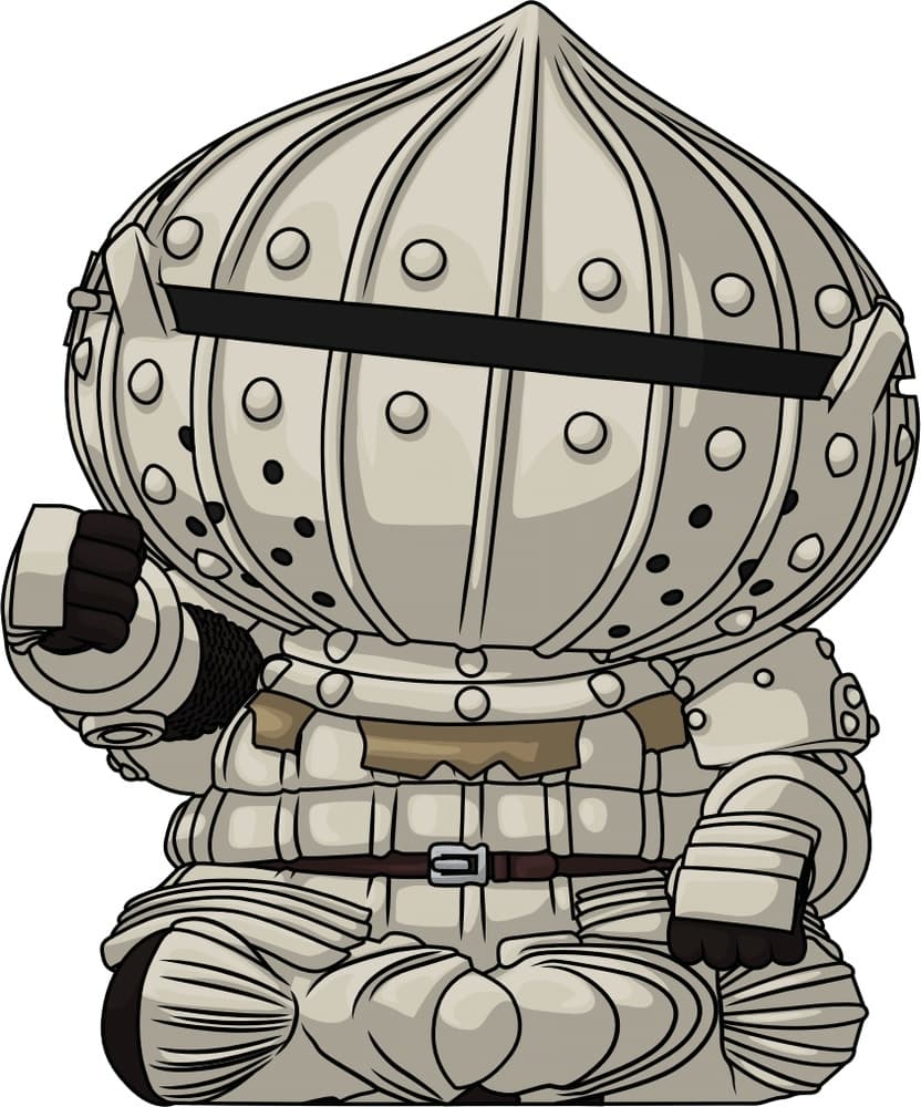 Dark Souls - Catarina no Siegward - Dark Souls x Youtooz (#1) - Youtooz, view 1 of 2