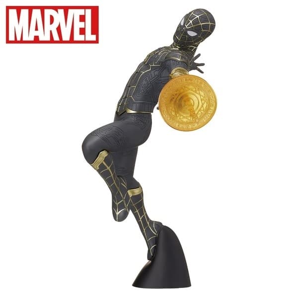Spider-Man: No Way Home - Spider-Man - SPM Figure - Black & Gold Suit, with Web Shooter