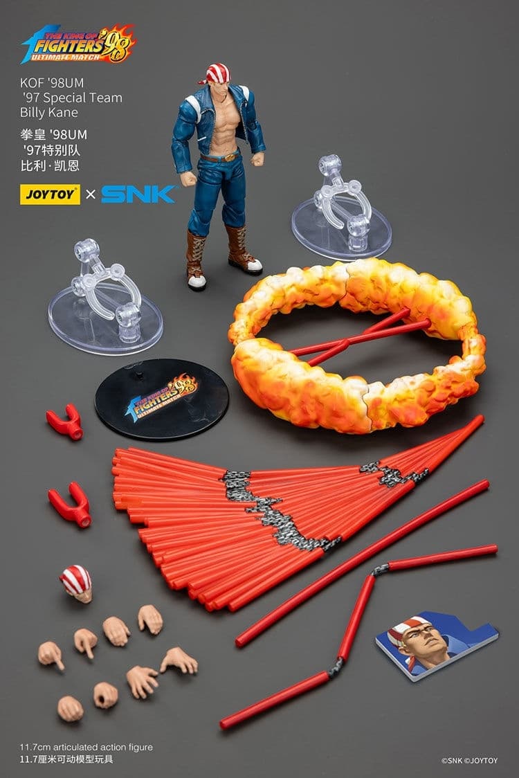 The King of Fighters '98 -Dream Match Never Ends- - Billy Kane - JOYTOY x SNK - 1/18, view 1 of 4