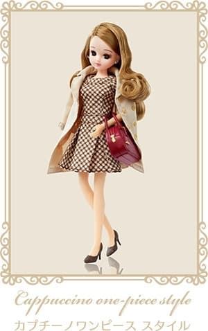 Licca-chan - LiccA - LiccA Stylish Doll Collections - Cappuccino One-piece Style
