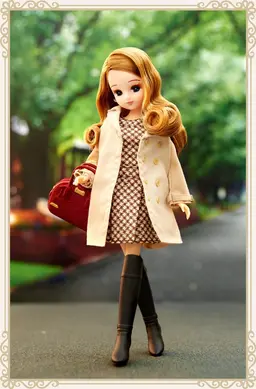 Licca-chan - LiccA - LiccA Stylish Doll Collections - Cappuccino One-piece Style, view 21 of 25