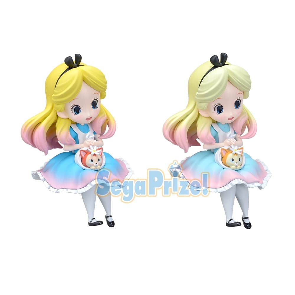Alice in Wonderland - Alice - Dinah - PM Figure - Sega Disney Prize - Sprinkles Sugar Pink ver. - Normal Color, view 4 of 4