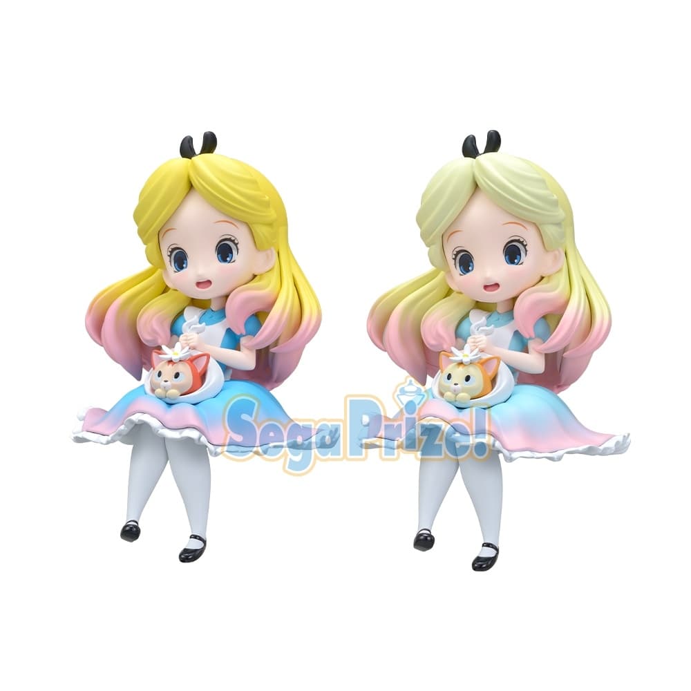 Alice in Wonderland - Alice - Dinah - PM Figure - Sega Disney Prize - Sprinkles Sugar Pink ver. - Normal Color, view 3 of 4
