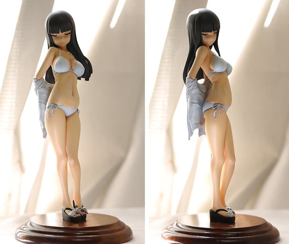 Girls und Panzer - Nishizumi Shiho - 1/8 - Swimsuit ver., view 1 of 3