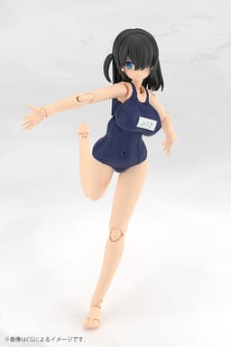FRAME ARMS GIRL MIZUKI School Swimsuits Ver. Plastic Model, view 6 of 17
