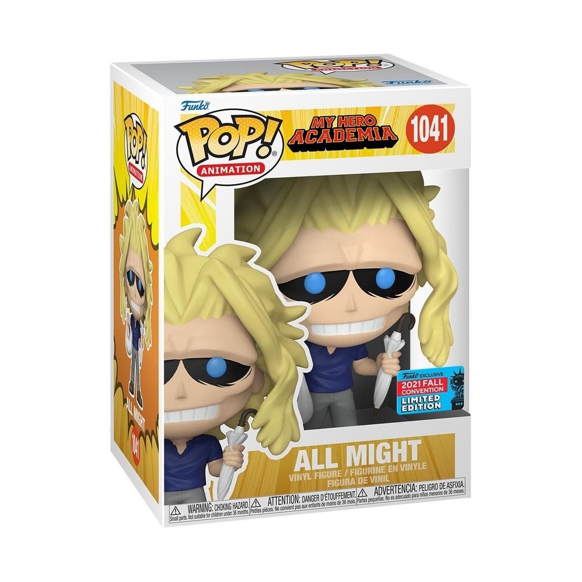 Boku no Hero Academia - All Might - POP! Animation (1041) - POP! Vinyl, view 3 of 4