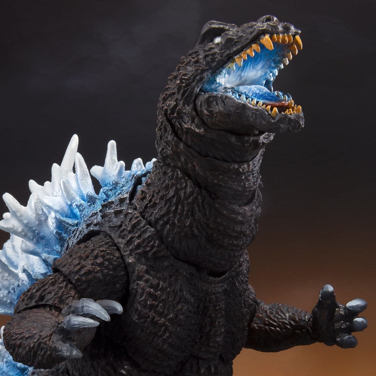 Gojira, Mothra, King Ghidorah Daikaijuu Soukougeki - Gojira - S.H.MonsterArts - Heat Ray Ver., view 6 of 8