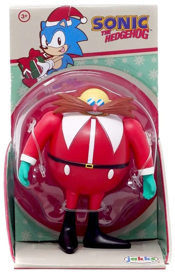 Sonic the Hedgehog - Doctor Eggman - Sonic 2.5-Inch Figure (Holiday 2023) - Holiday Version, Classic Dr. Eggman