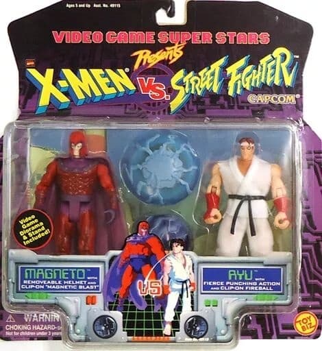X-Men vs. Street Fighter - Magneto - Video Game Super Stars