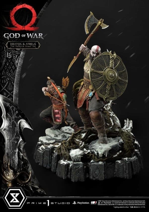 God of War (2018) - Atreus - Kratos - Mimir - Ultimate Premium Masterline (UPMGOW-03) - 1/4 - The Valkyrie Armor Set