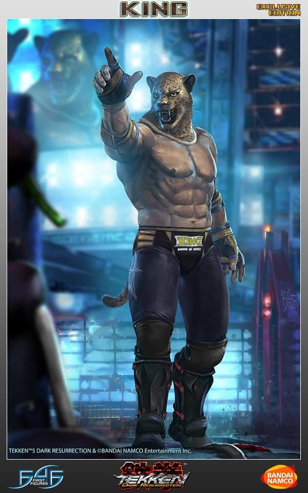 Tekken 5: Dark Resurrection - King - 1/4 - Exclusive, view 1 of 11