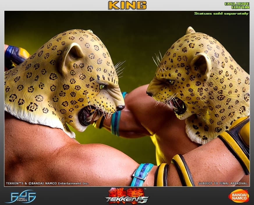 Tekken 5: Dark Resurrection - King - 1/4 - Exclusive, view 3 of 11