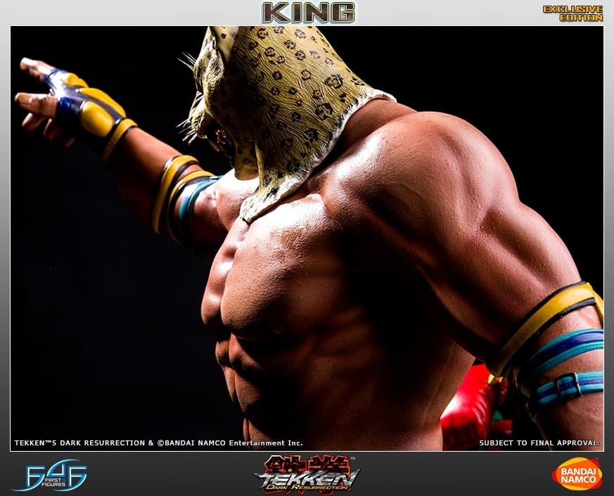 Tekken 5: Dark Resurrection - King - 1/4 - Exclusive, view 2 of 11