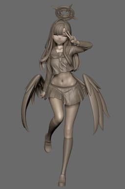 Blue Archive - Nakamasa Ichika - 1/7 - White resin ver.