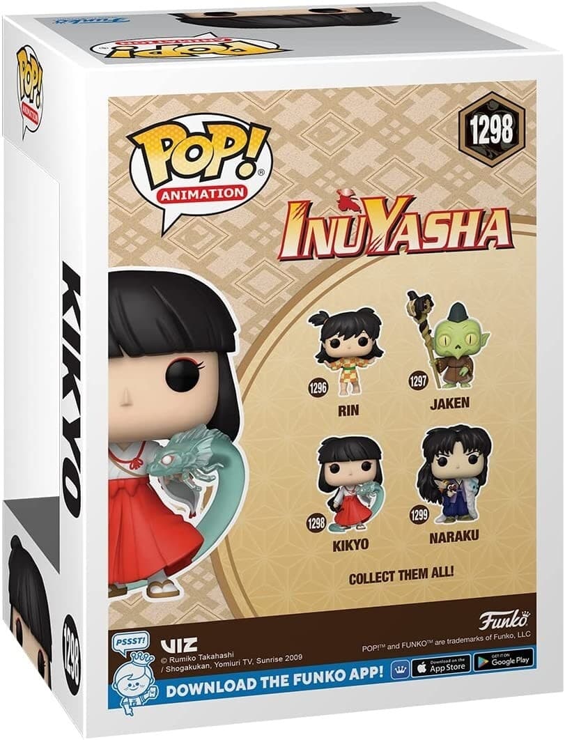Sengoku Otogizoushi: InuYasha - Kikyou - POP! Animation (1298) - POP! Vinyl - Glow in the Dark, view 1 of 3