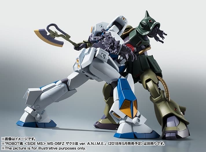 Kidou Senshi Gundam 0080 Pocket no Naka no Sensou - MS-06FZ Zaku II FZ - MS-06FZ Zaku II FZ Type-B - Robot…, view 6 of 22