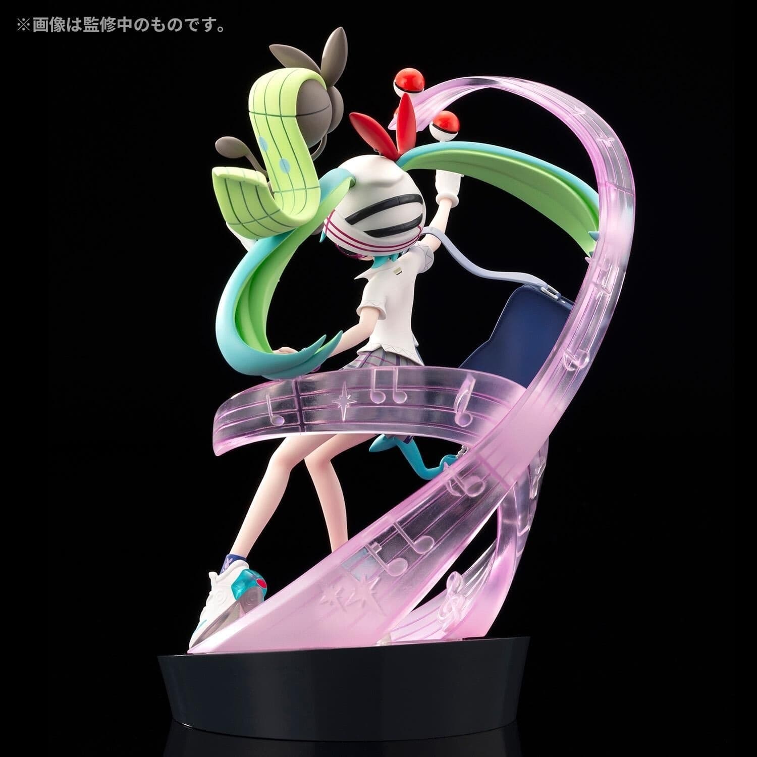 Pocket Monsters - Vocaloid - Hatsune Miku - Meloetta - 18 Harmony Stage - Esper, view 4 of 20
