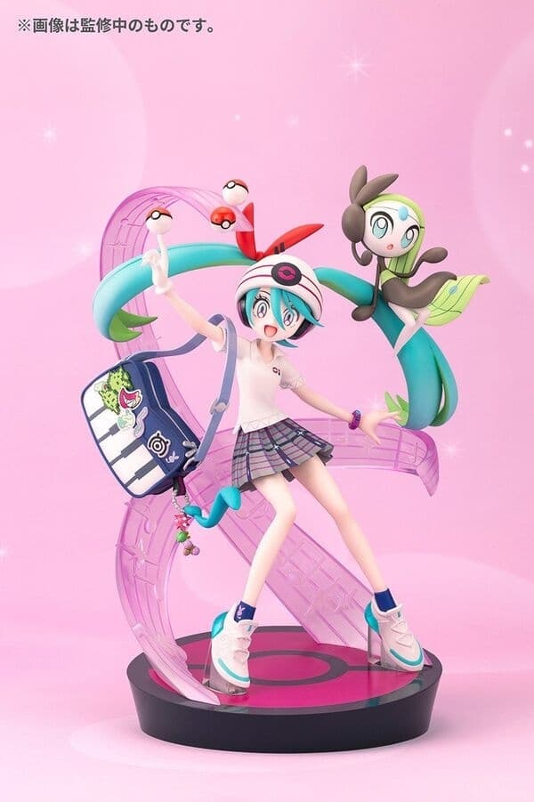 Pocket Monsters - Vocaloid - Hatsune Miku - Meloetta - 18 Harmony Stage - Esper