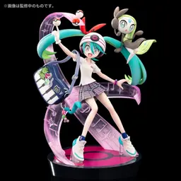 Pocket Monsters - Vocaloid - Hatsune Miku - Meloetta - 18 Harmony Stage - Esper, view 8 of 21