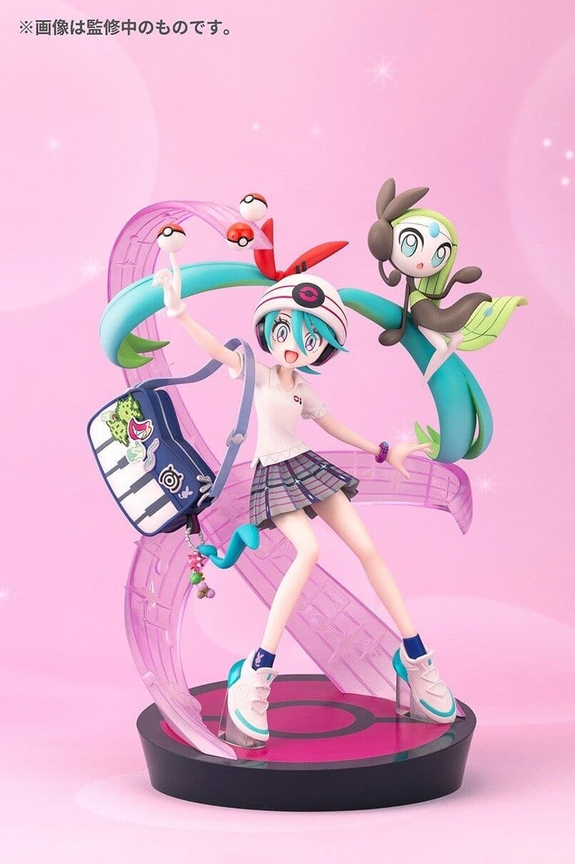 Pocket Monsters - Vocaloid - Hatsune Miku - Meloetta - 18 Harmony Stage - Esper, view 1 of 20