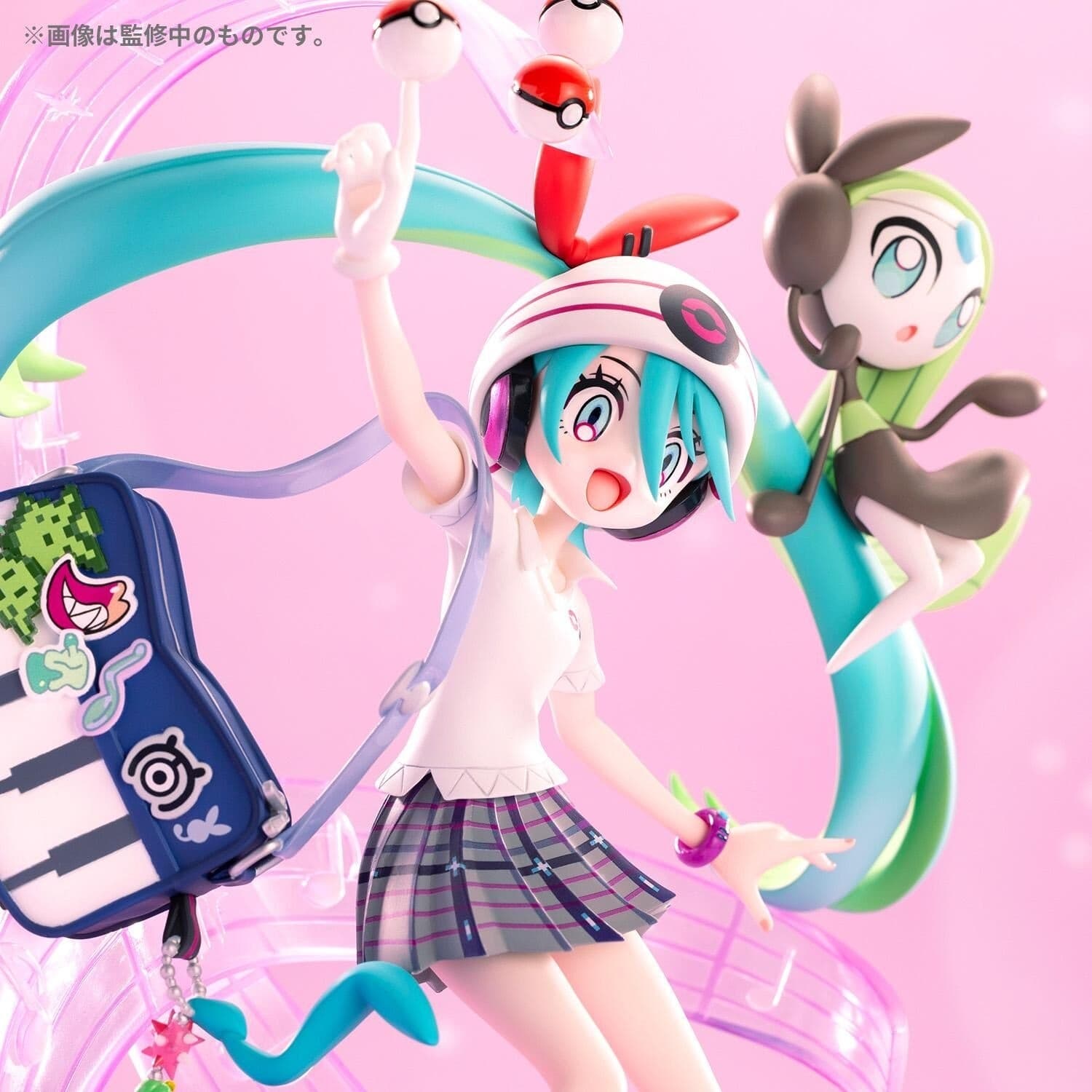Pocket Monsters - Vocaloid - Hatsune Miku - Meloetta - 18 Harmony Stage - Esper, view 6 of 20