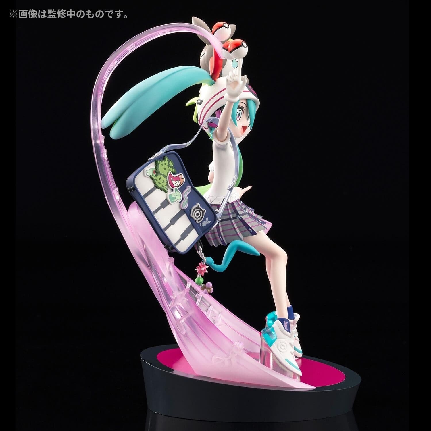 Pocket Monsters - Vocaloid - Hatsune Miku - Meloetta - 18 Harmony Stage - Esper, view 13 of 20