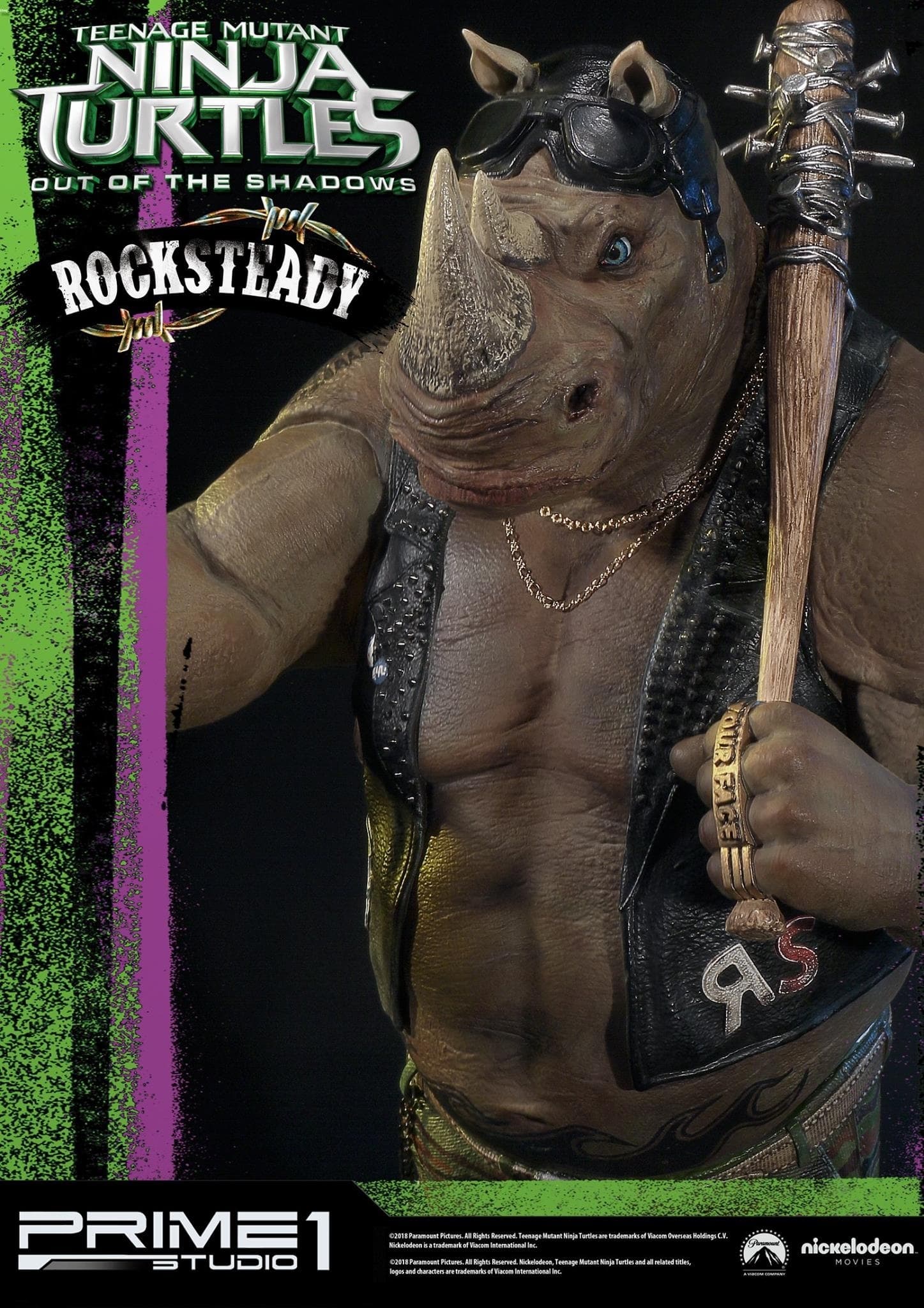 Teenage Mutant Ninja Turtles: Out of the Shadows - Rocksteady - Premium Masterline (PMTMNT-02) - 1/4, view 13 of 13
