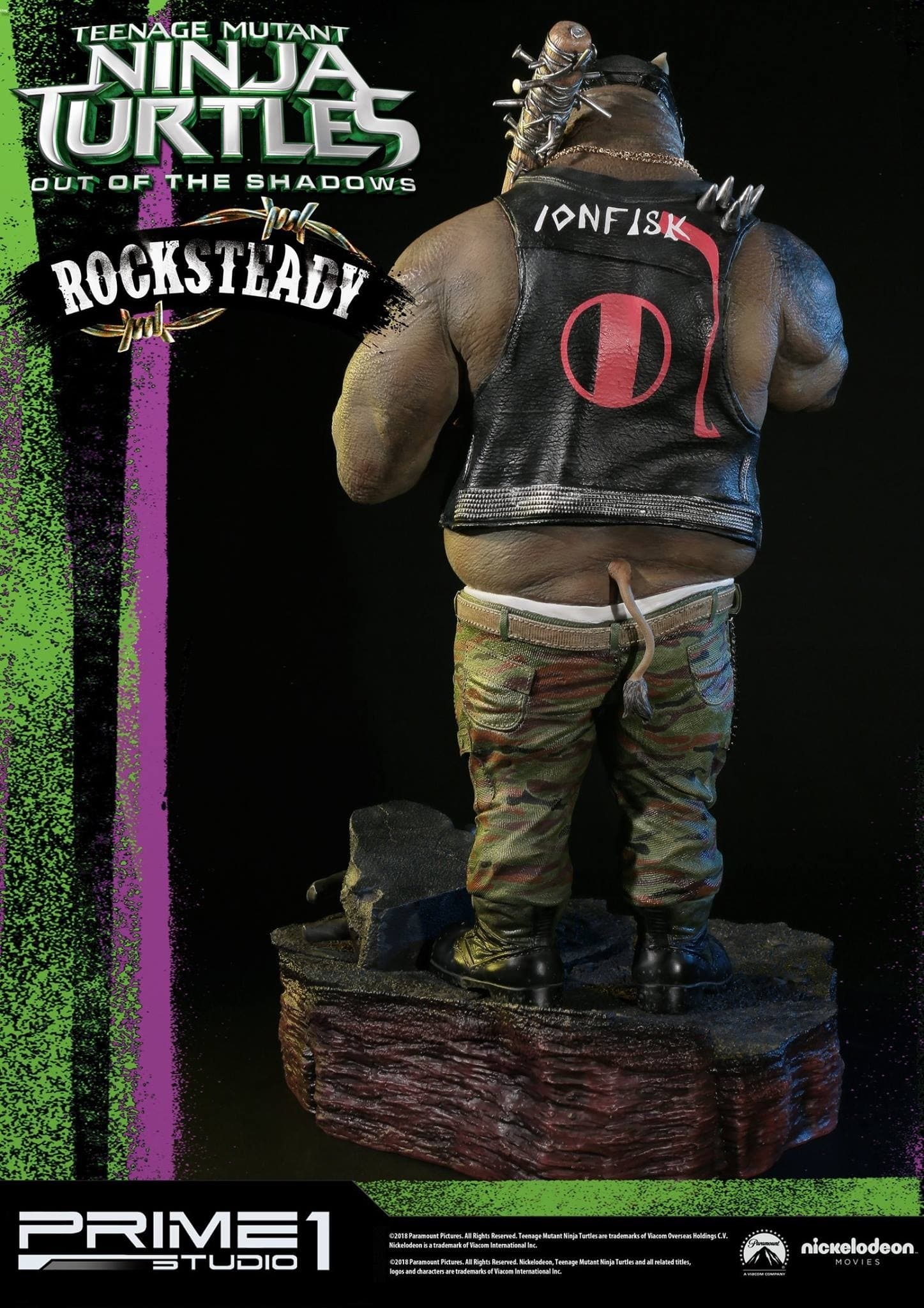 Teenage Mutant Ninja Turtles: Out of the Shadows - Rocksteady - Premium Masterline (PMTMNT-02) - 1/4, view 10 of 13