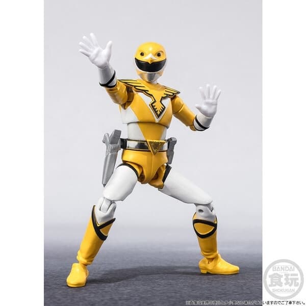 Choujin Sentai Jetman - Yellow Owl - Bandai Shokugan - Candy Toy - Shodo Super