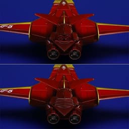 Kagaku Ninjatai Gatchaman - EX Gokin - God Phoenix (G-5) - Firebird ver., view 5 of 6