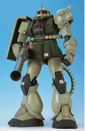 Kidou Senshi Gundam - MS-06F Zaku II - Jumbo Grade - 1/35 - Real Type Color