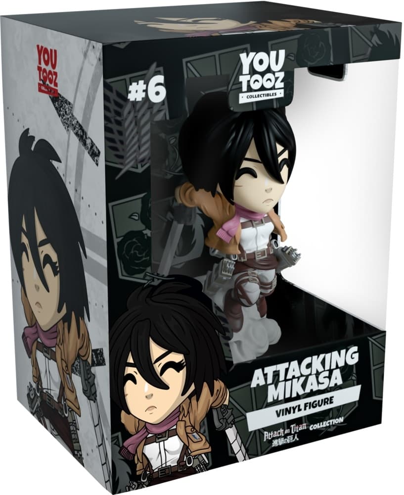 Shingeki no Kyojin - Mikasa Ackerman - Attack on Titan x Youtooz (#6) - Youtooz - Attacking, view 1 of 2
