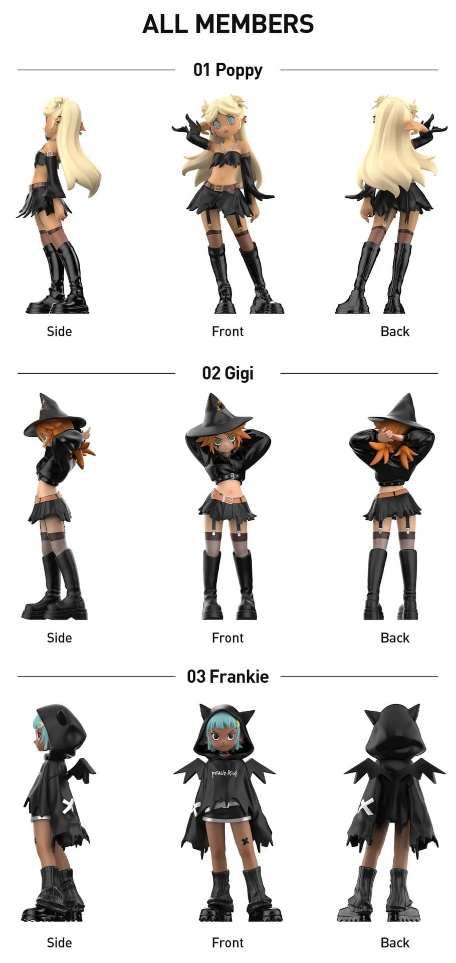 Peach Riot - Gigi - Witchy Punk, view 4 of 6