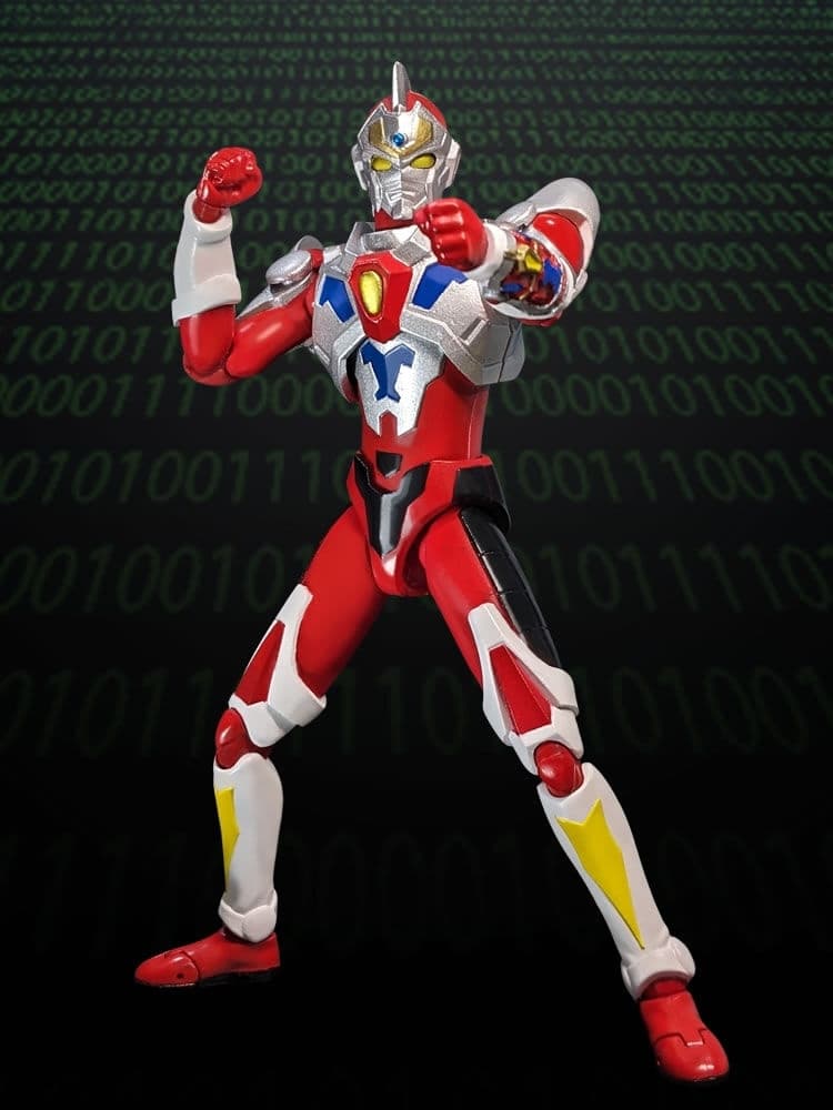 SSSS.Gridman - Gridman - Hero Action Figure Series - Animation Style, view 7 of 8