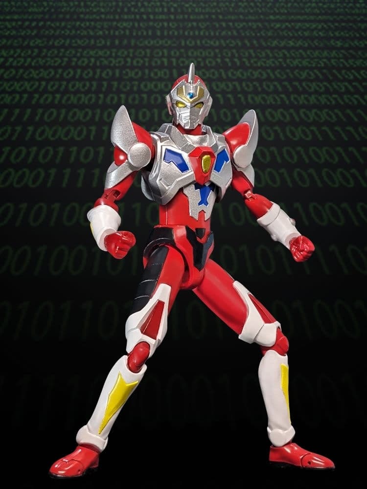 SSSS.Gridman - Gridman - Hero Action Figure Series - Animation Style, view 5 of 8