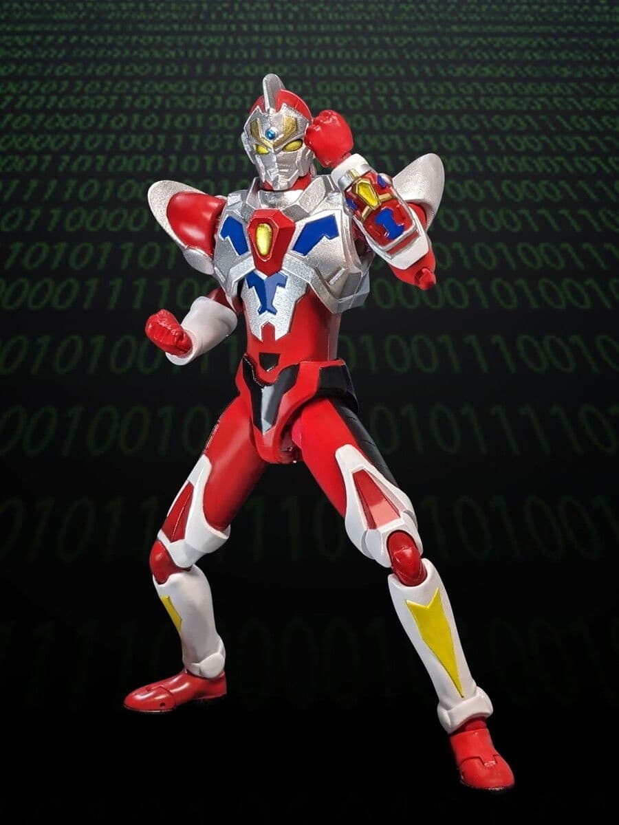SSSS.Gridman - Gridman - Hero Action Figure Series - Animation Style, view 8 of 8