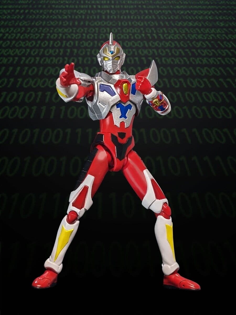 SSSS.Gridman - Gridman - Hero Action Figure Series - Animation Style, view 2 of 8