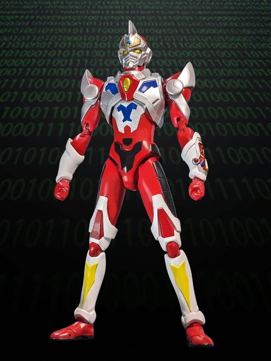 SSSS.Gridman - Gridman - Hero Action Figure Series - Animation Style, view 3 of 8