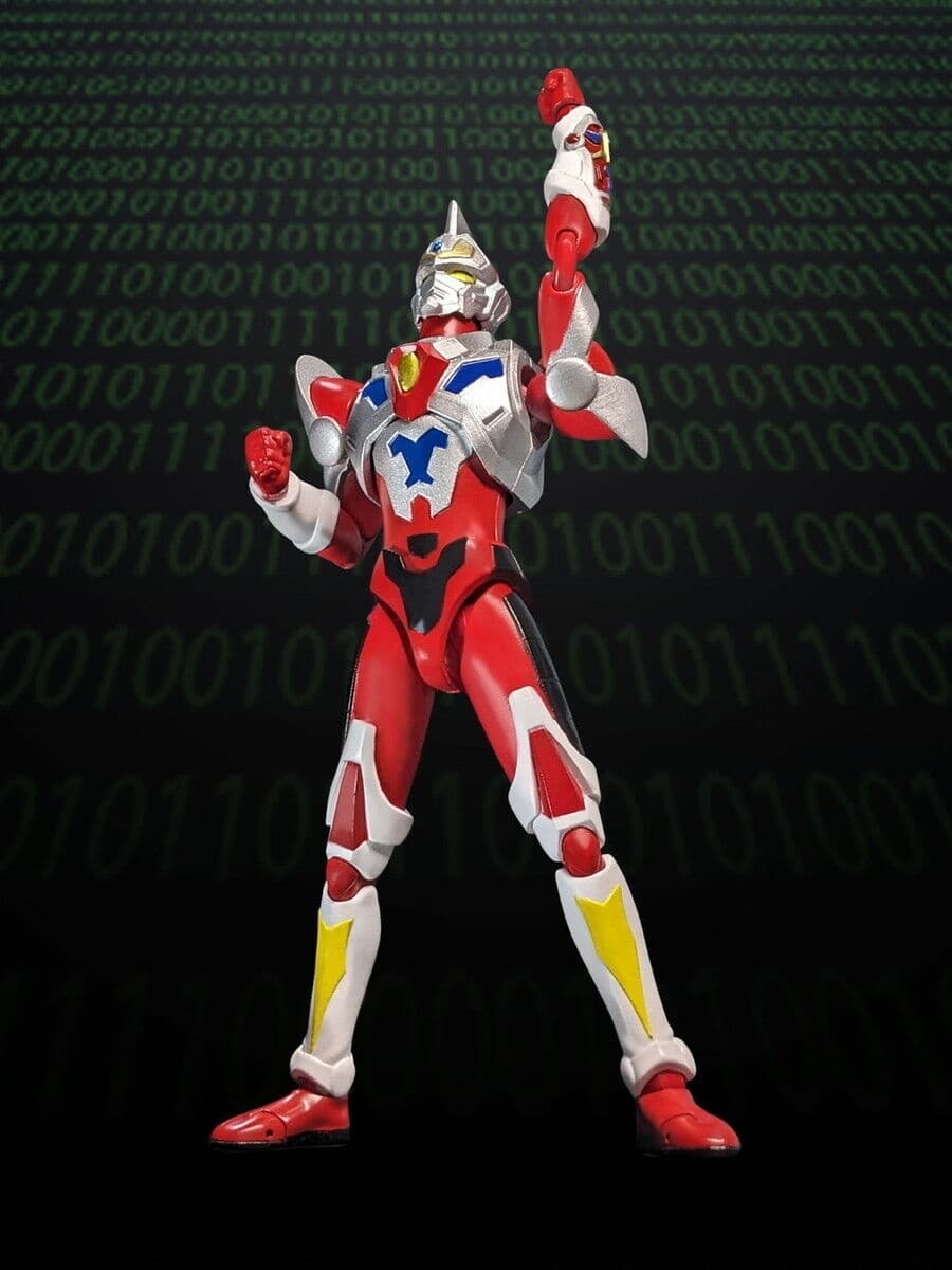 SSSS.Gridman - Gridman - Hero Action Figure Series - Animation Style, view 6 of 8