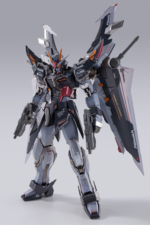 Kidou Senshi Gundam SEED C.E. 73 Stargazer - GAT-X105E+AQM/E-X09S Strike Noir Gundam - Metal Build